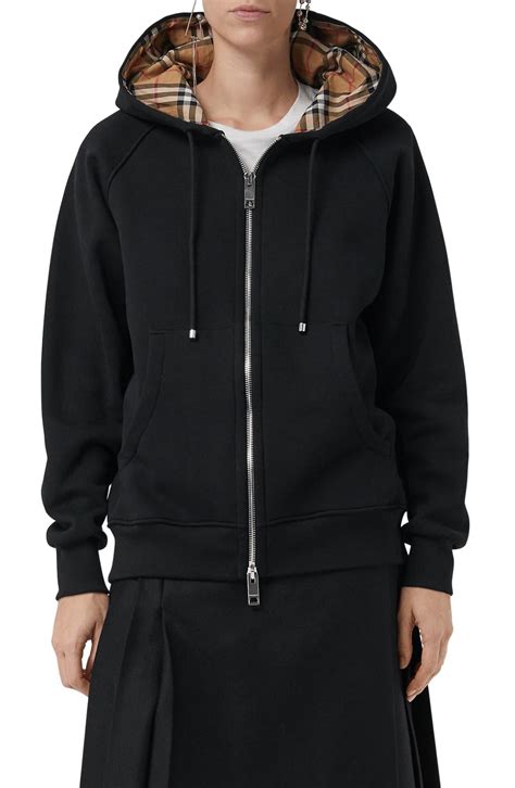 leave the hoodie black burberry|burberry women's clothing.